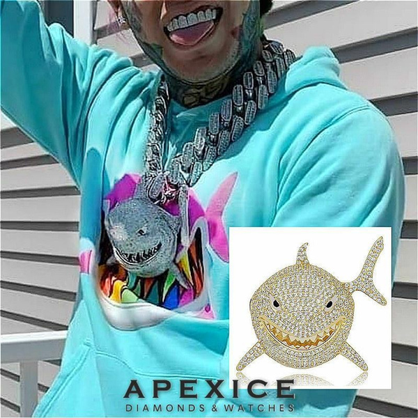 69 diamond outlet shark chain