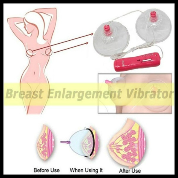 Breast Sucker Vibrator Breast Enlarge Massager Breast Suction Cups Electric Breast Pump Sex Toys for Women Chest Stimulator Enhancer