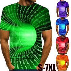 Fashion Newest 3D Printing T Shirt Vertigo Hypnotic Unisex Funny Short Sleeved Tees Men/women Tops Pullover Tee Plus Size