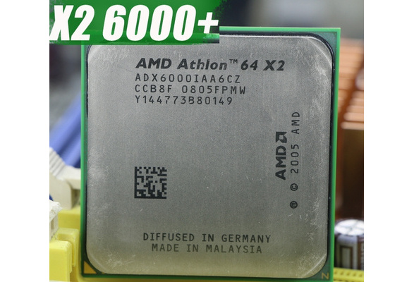 Amd Athlon 64 X2 6000 Cpu Processor 3 0ghz 2m 1000ghz Socket Am2 Working 100 940 Pin Wish