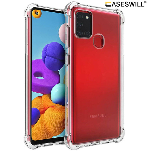 For Samsung Galaxy A21S A11 A21 A31 A41 A51 A71 M11 M21 M31 Case Caseswill®  Transparent Clear Shockproof Soft TPU Case Cover | Wish