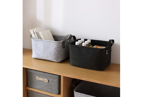 16.5x16.5x19.7//88L Towels Felt Organizer Storage Bin for Clothes Sofa Throws Blankets Toys or Nursery Large Decorative Laundry Hamper with Durable Handles GOHOME Extra Large Storage Baskets
