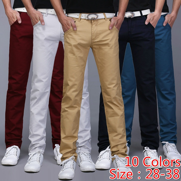 SOLID COLOR FORMAL PANT @