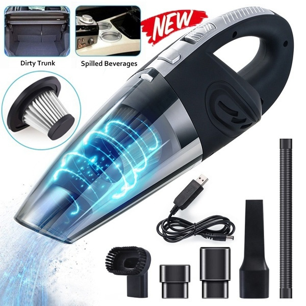 Cordless Handheld Vacuum Cleaner Rechargeable Car Auto Wet Dry