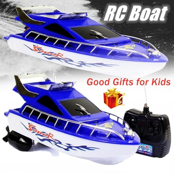 Kids Children RC Radio Remote Control High Speed Boat Ship Electric Toys Gifts 