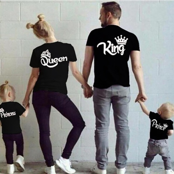 King Queen Princess Prince Family T 