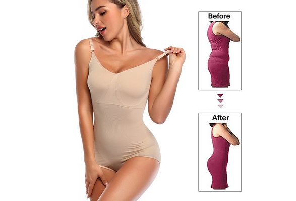 Lilvigor Shapewear Bodysuit for Women Tummy Control Waist Shaper V