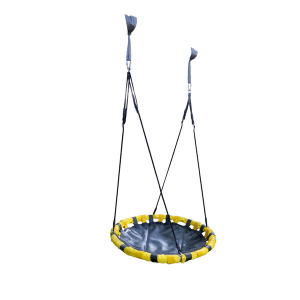 Yellow Jumpking JKBK-UFO Backyard 360 Degree Adjustable Height UFO Tree Swing 