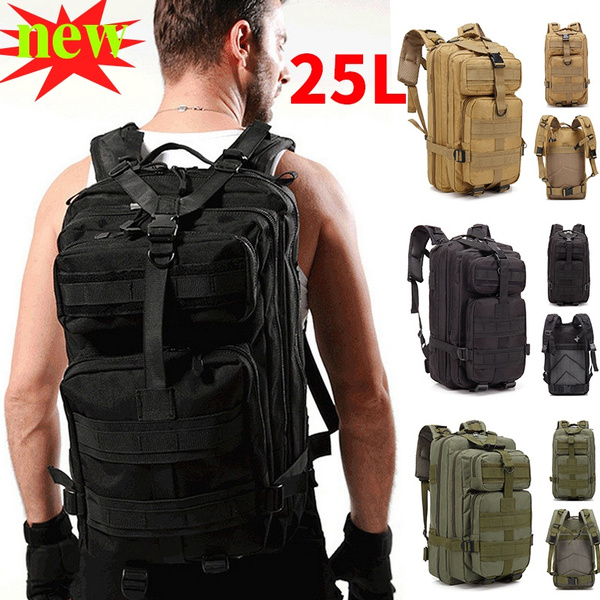 Saving job statement Nylon tactical backpack military backpack waterproof military backpack for  outdoor camping, hiking, fishing, large-capacity school bag | Wish