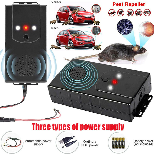 Ultrasonic Pest Repeller - Car Rodent Repellent - Pest Repellent