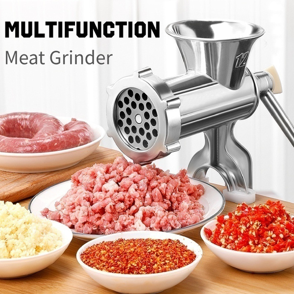 Manual Meat Grinder & Sausage Noodle Dishes Handheld Making