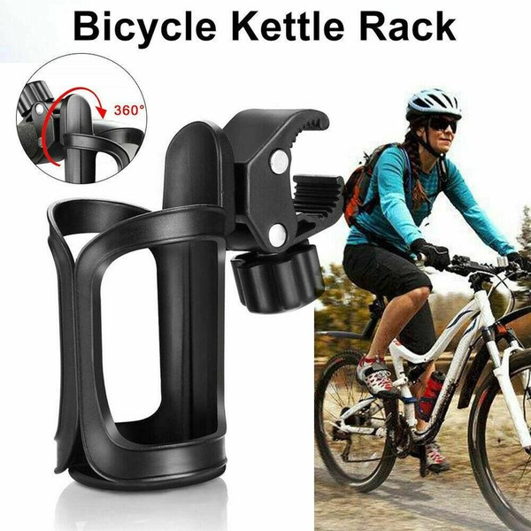 360° Rotation Bike Bicycle Bottle Cage Handlebar Mount Drink Water Cup Holder AU