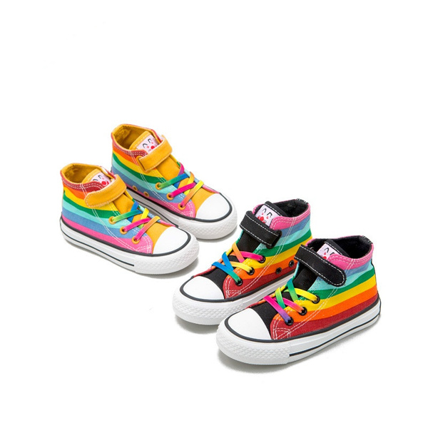 childrens rainbow shoes