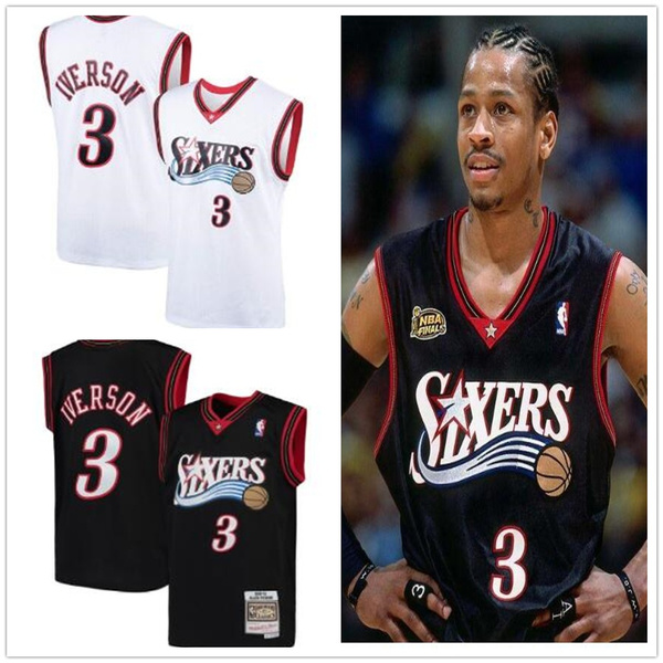 allen iverson basketball jersey