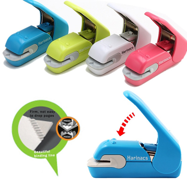 Kokuyo Harinacs Press Staple-free Stapler; With this Item, You Can