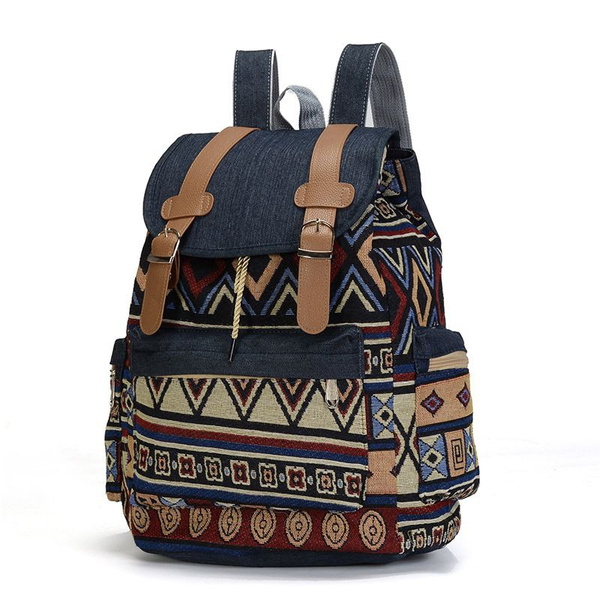 boho style backpack