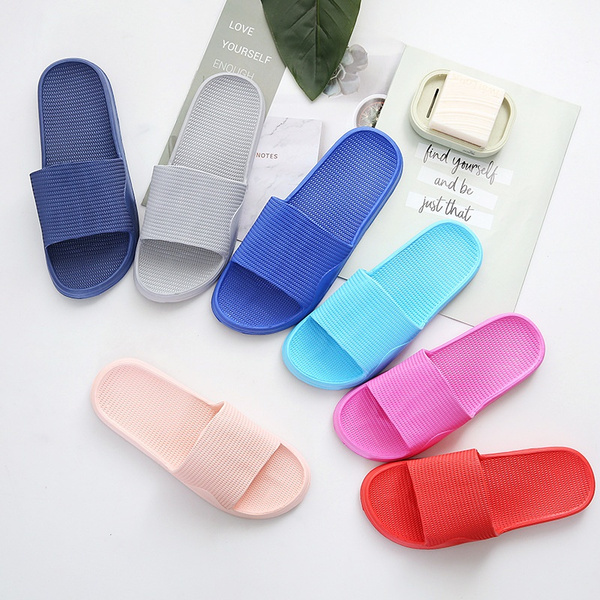 rubber home slippers