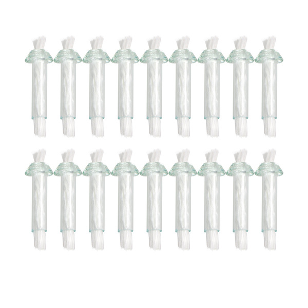 20pcs Glass Wick Replacement Fiber Wicks Oil Lamps Wicks for Temple Hotel 