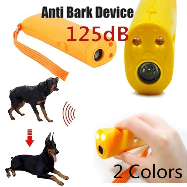 Ultrasonic dog outlet silencer