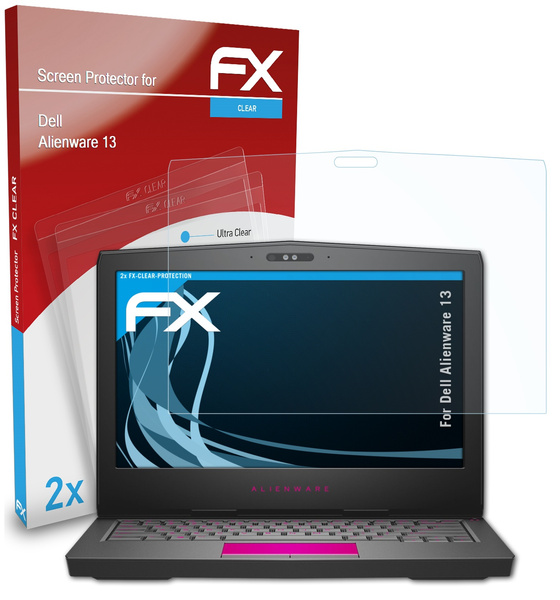 Alienware atFoliX 2x Screen Protection Film for Dell Alienware 13 matt&shockproof 4061186215233 