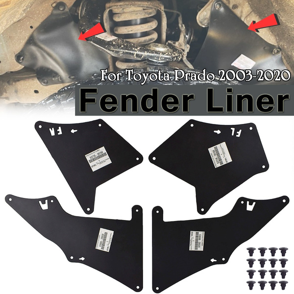 Fender Liners Splash Shield for Toyota Land Cruiser Prado J120 J150 120