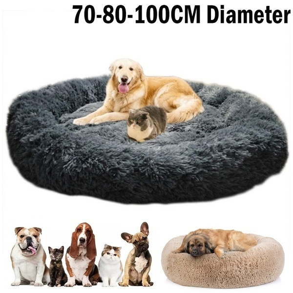 Deluxe Fluffy Extra Large Dog Beds Sofa Washable Round Pillow Cushion Pet Bed For Wish Deluxe Fluffy Extra Large Dog Beds Sofa, Deluxe Fluffy Extra Large Dog Beds Sofa