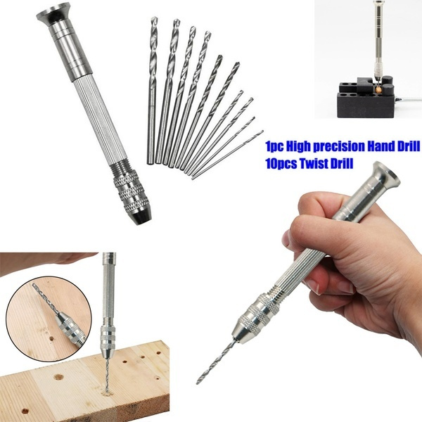  Micro Mini Hand Drill Set, Portable Precision Hand