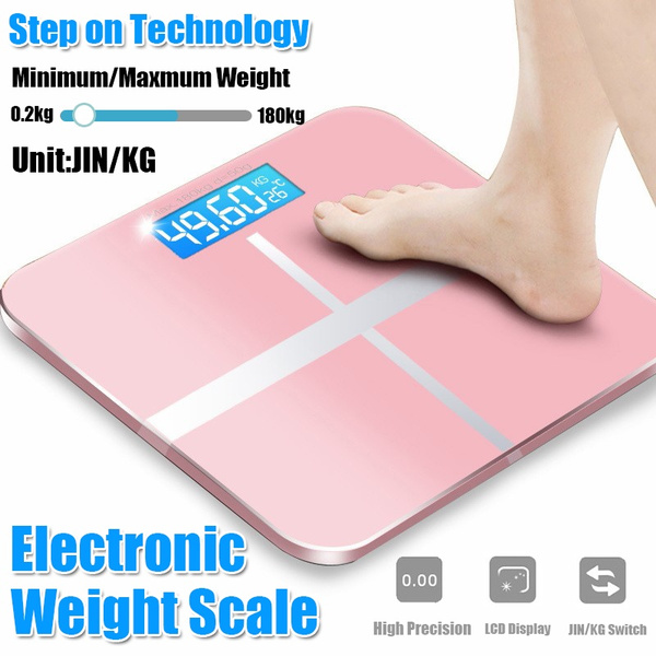 Digital Bathroom Body Weight Scale with LCD Display Backlight