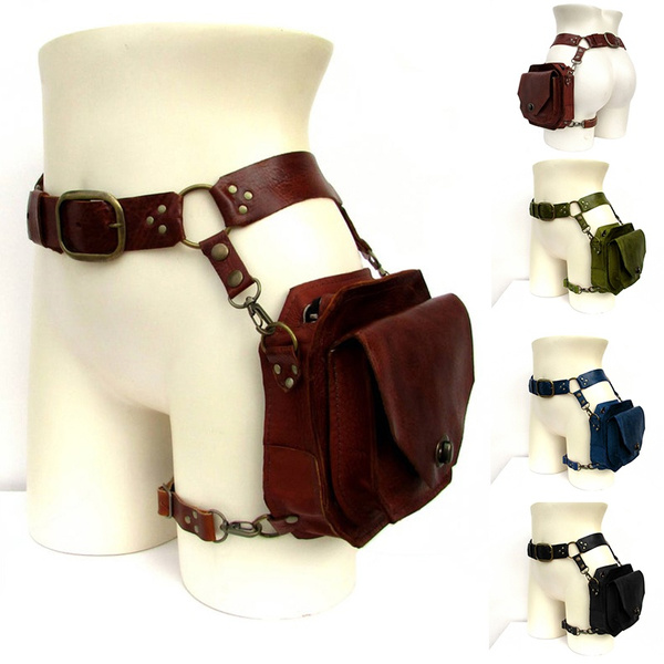 Leather hip outlet bag