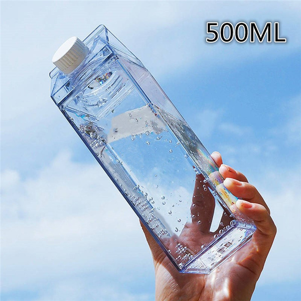 Glass Shaker Large, Glass Water Bottle