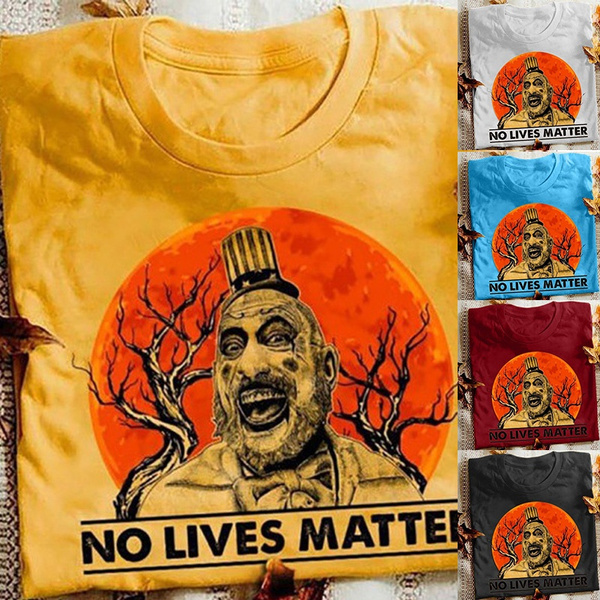 Halloween Printed Funny Shirt Loose Tee 