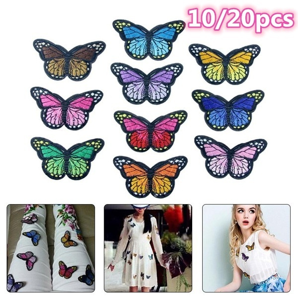 Patches Clothing Butterfly  Iron Patches Butterflies 10