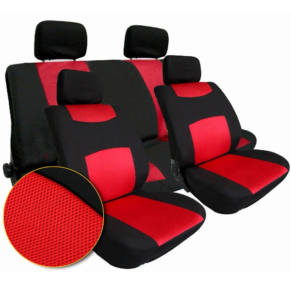 Car Seat Cover Full Set Protectors Covers For Ford Fiesta Mk7 Focus 1 2 3 Mk1 Mk2 Mk3 Fusion Mondeo Mk4 Ranger Wish - Ford Focus Mk3 Rear Seat Cover