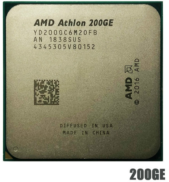 AMD Athlon 200GE X2 200GE 3.2 GHz Dual-Core Quad-Thread CPU