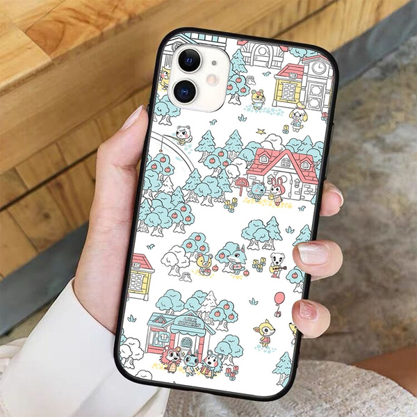 Animal Crossing Pattern pattern phone case for Apple iPhone and Samsung Galaxy and huawei | Wish Animal Crossing Pattern pattern phone case for Apple iPhone and Samsung Galaxy and huawei | Wish