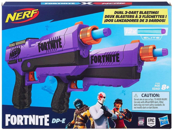 NERF Fortnite DP-E Dart Blaster Toy 