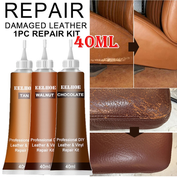 1pc 40ml Leather Repair Paste Paint, Leather Sofa Paint Repair