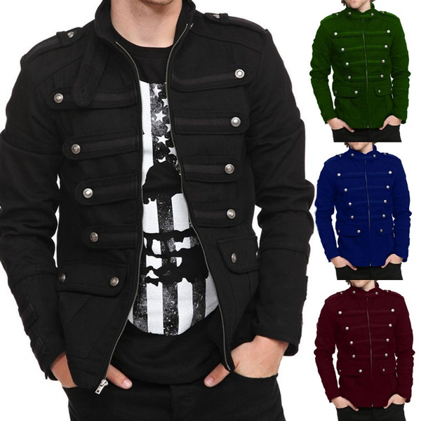 gothic military jacket