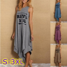 sleeveless, long skirt, Fashion, chiffon