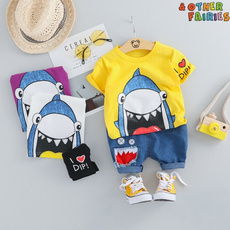 kids, Summer, Shark, Shorts