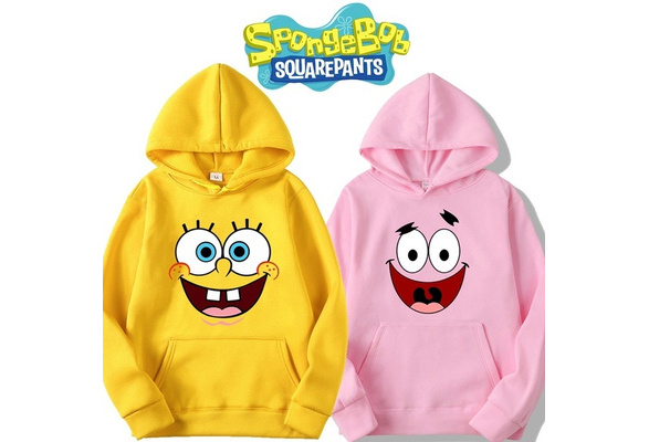 White spongebob best sale and patrick hoodie