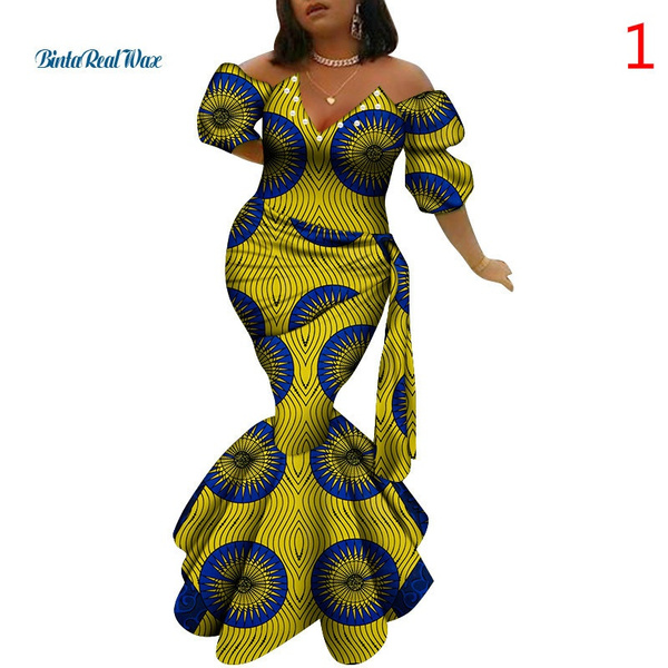 v neck ankara styles