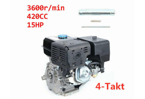 15PS 420CC 4-Takt 9KW Benzinmotor Standmotor Kartmotor OHV 1 Zylinder Engine NEU 
