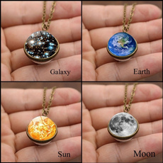 spacejewelry, planetpendant, Jewelry, Glass