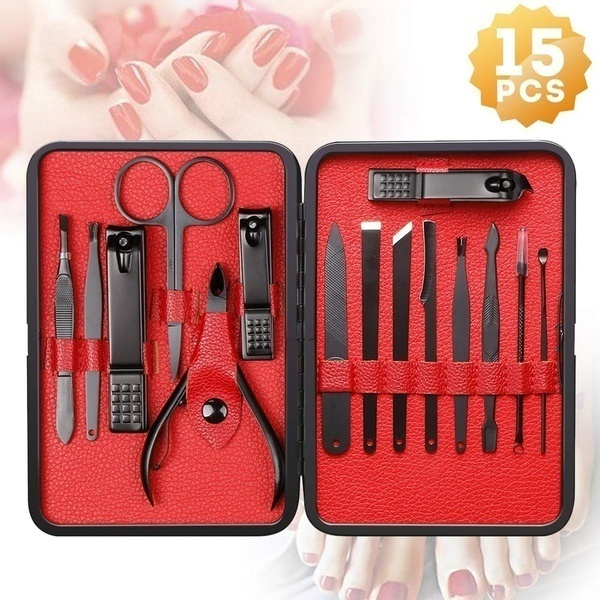 7/8/10/11/12/15/16/18 Nail Clippers Set High Precision Stainless Steel