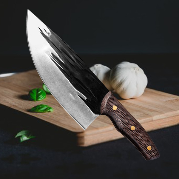 Stainless Steel Forged Kitchen Knife Chinese Knife Meat Cleaver Chopper  Knife Kitchen Vegetable Chopping Knife Cutter