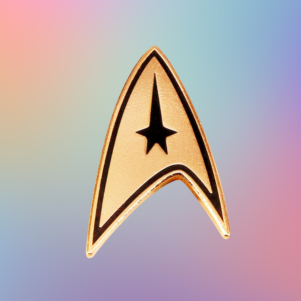 Star Trek  Starfleet Command Emblem Pin Brooch