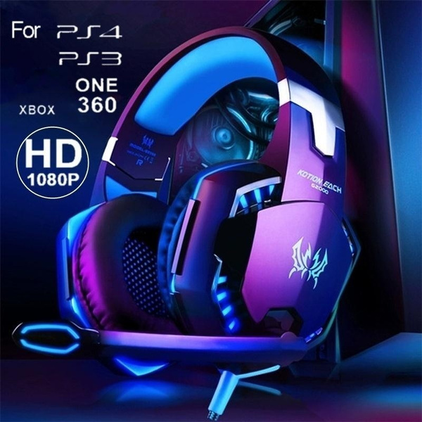 firkant Norm tragt Headphone NEW Surround Stereo HiFi Pro Gaming Headset With HD Mic For PS4  XBOX PC Games Computers Game Virtual Sound Gamer | Wish