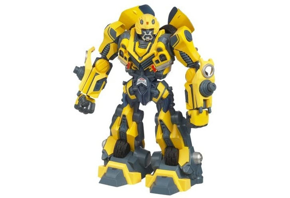 hasbro transformers cyber stompin bumblebee action figure