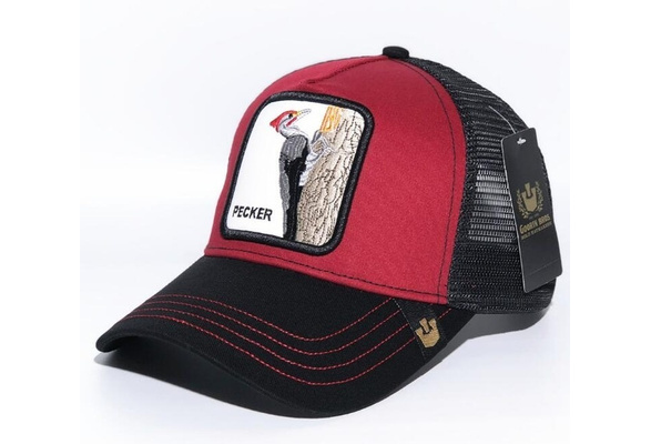 pecker trucker hat